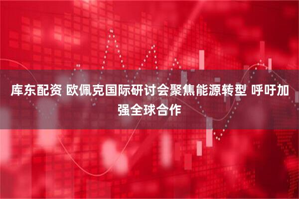 库东配资 欧佩克国际研讨会聚焦能源转型 呼吁加强全球合作