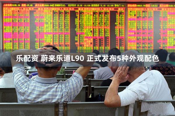乐配资 蔚来乐道L90 正式发布5种外观配色